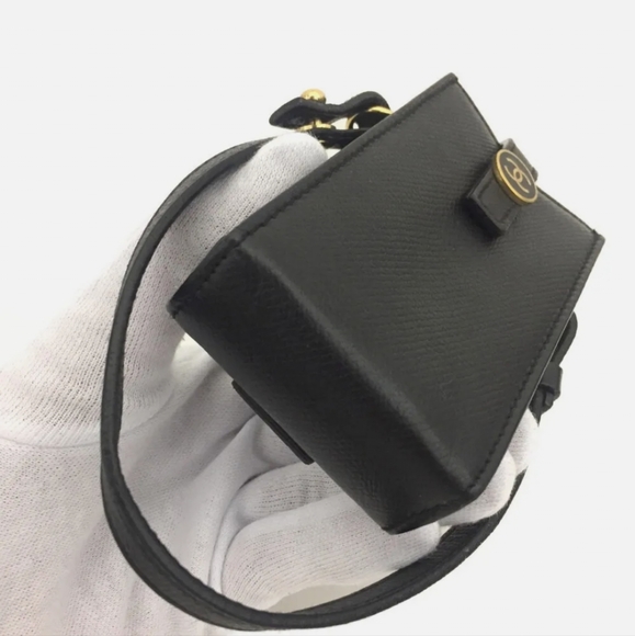 CHANEL COCO BUTTON CAVIAR CIGARETTE TOBACCO CASE/S1900 - Picture 5 of 13